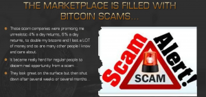 Bitcoin SCAM alert bitcoins